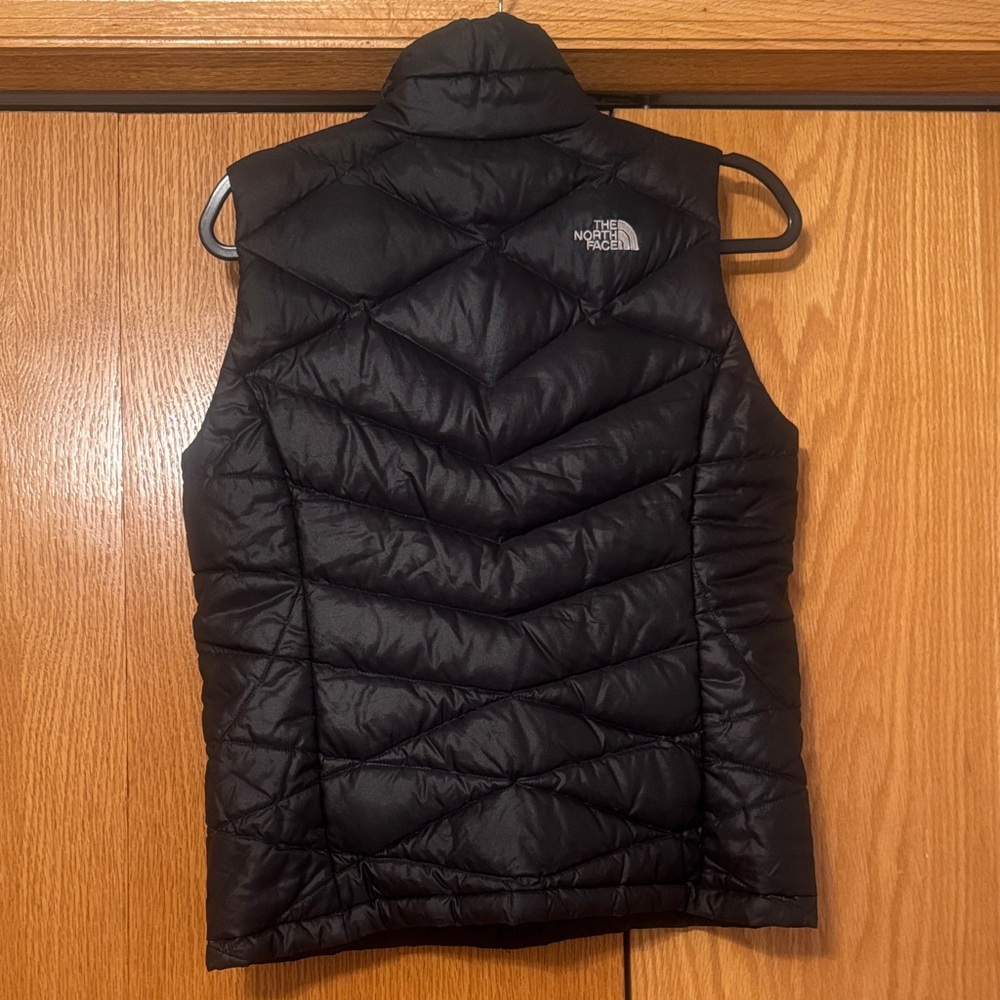 The North Face Goose Down Quilted Black Vest - Picture 2 of 4